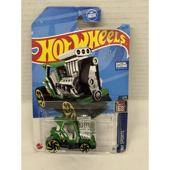 2021 Hot Wheels Mattel Tee’d off 2 HW Sports Special Edition 2/5 Golf 9 Green - Picture 2 of 6